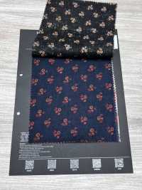 5025-1340-1 Tela bandana con pequeñas flores dispersas[Textil / Tela] HOKKOH Más fotos