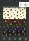 5026-303-1 Tela bandana gruesa, floral pequeño