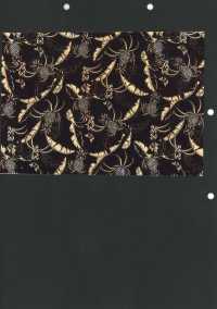5026-350-1 Rayón filamentado vintage hoja de pino[Textil / Tela] HOKKOH Más fotos