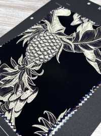 5026-350-1 Rayón filamentado vintage hoja de pino[Textil / Tela] HOKKOH Más fotos