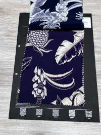 5026-350-1 Rayón filamentado vintage hoja de pino[Textil / Tela] HOKKOH Más fotos