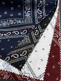 5026-310-1 Clip De Soporte Cross-Off Bandana, Estampado Bandana Multicolor[Textil / Tela] HOKKOH Más fotos