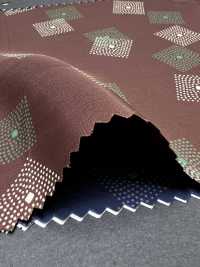 5026-365-1 Vintage Fira Rayón OLD Cuadro De Puntos[Textil / Tela] HOKKOH Más fotos