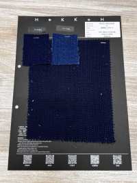 ASAGI-SASHI2KB Doble Tejido Sashiko Greige Azul Claro[Textil / Tela] HOKKOH Más fotos
