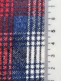 5026-1325-1 Franela Afelpada Con Cuadro Estampado 20s[Textil / Tela] HOKKOH Más fotos