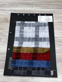 5026-370-1 Franela vintage con orillo de 30 cm y cuadros.[Textil / Tela] HOKKOH Más fotos