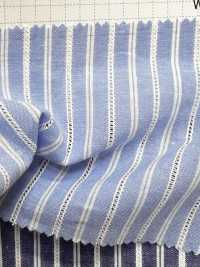 SB94291 Rayas Dobby De Algodón Y Ramio[Textil / Tela] SHIBAYA Más fotos