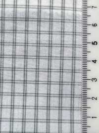 SB6051 Popelín de mini cuadros orgánico con acabado lavado[Textil / Tela] SHIBAYA Más fotos