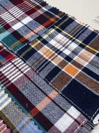 INDIA-2158 Patchwork Madras[Textiles / Telas] Arinobe Shoten Más fotos
