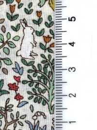 28127 Batista de hilo sencillo 60 estampado bosque[Textiles / Telas] SUNWELL Más fotos