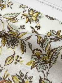 28132 Batista de hilo simple 60s con estampado floral vintage[Textiles / Telas] SUNWELL Más fotos
