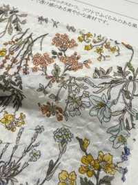 28134 Batista de hilo sencillo 80 con estampado floral Miracle Wave[Textiles / Telas] SUNWELL Más fotos
