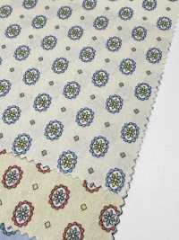 28135 Popelina de hilo simple 40s con estampado geométrico[Textiles / Telas] SUNWELL Más fotos