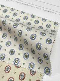 28135 Popelina de hilo simple 40s con estampado geométrico[Textiles / Telas] SUNWELL Más fotos