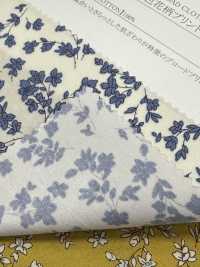 28136 Popelina de hilo simple 40s, estampado floral de un solo color[Textiles / Telas] SUNWELL Más fotos