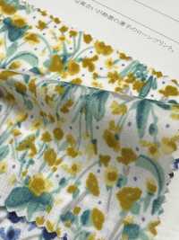 28129 Estampado floral acuarela en batista de hilo simple de 60 hilos[Textiles / Telas] SUNWELL Más fotos