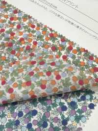 28128 Batista de hilo simple 60s con estampado floral pequeño[Textiles / Telas] SUNWELL Más fotos