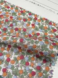 28128 Batista de hilo simple 60s con estampado floral pequeño[Textiles / Telas] SUNWELL Más fotos