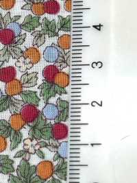 28128 Batista de hilo simple 60s con estampado floral pequeño[Textiles / Telas] SUNWELL Más fotos