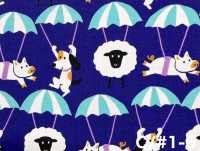 850619 Popelina Nakayoshi Parachute[Textiles / Telas] VANCET Más fotos