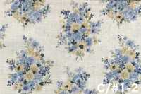 850622 Batista de algodón sin blanquear Rurudi Roman Floral Harmony[Textiles / Telas] VANCET Más fotos