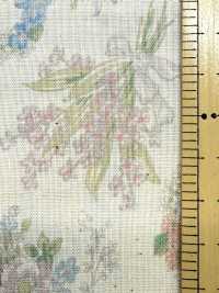 850624 Batista de algodón sin blanquear Luludi Roman Antique Bouquet[Textiles / Telas] VANCET Más fotos