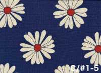 850625 Lona de algodón y lino Daisy[Textiles / Telas] VANCET Más fotos