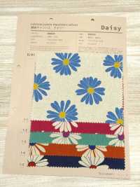 850625 Lona de algodón y lino Daisy[Textiles / Telas] VANCET Más fotos
