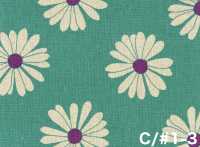 850625 Lona de algodón y lino Daisy[Textiles / Telas] VANCET Más fotos