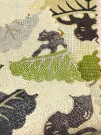 850630 Batista con patrón floral japonés dorado, pino ascendente[Textiles / Telas] VANCET Más fotos