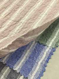 KS5200 Fruncido teñido en hilo (rayas)[Textiles / Telas] KOYAMA Más fotos