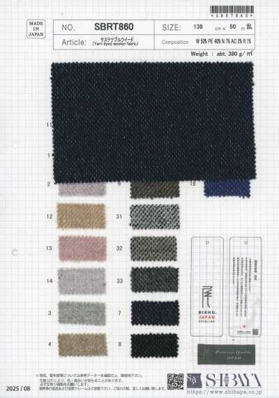 SBRT860 Tweed sostenible