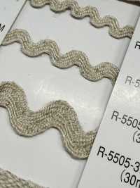 R-5505 Serie de galón zigzag de lino[Cintas, tiras y cordones] RIVER Más fotos