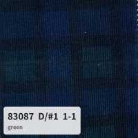 83087 Pana de 21 canales con cuadro tartán[Textiles / Telas] VANCET Más fotos