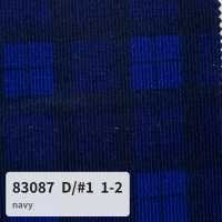 83087 Pana de 21 canales con cuadro tartán[Textiles / Telas] VANCET Más fotos