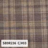 SB9R236 Cuadro fruncido orgánico[Textiles / Telas] SHIBAYA Más fotos