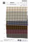 SB4H3011 Voile lawn orgánico a cuadros