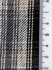 14449 Hank-KASE- 10s Especificación sarga slub cuadro tartán sombra[Textiles / Telas] SUNWELL Más fotos