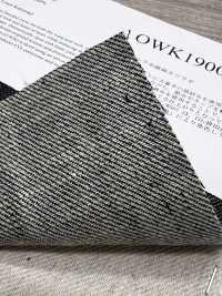OWK1900 Drill de algodón-lino de 10 oz con hilo irregular[Textiles / Telas] Oharayaseni Más fotos