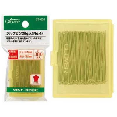 22604 Alfileres de seda, 20 g, N.º 4