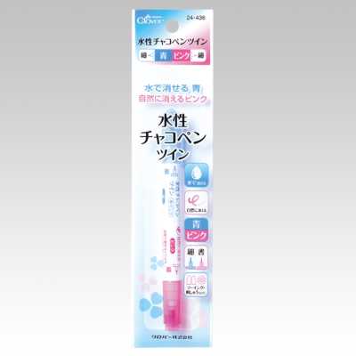 24436 Rotulador de tiza a base de agua doble <Azul/Rosa, fino>