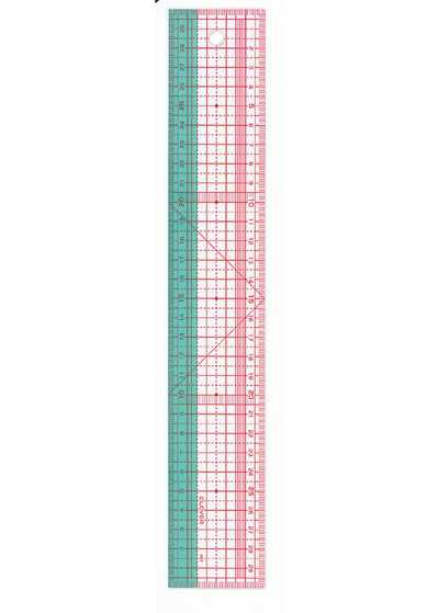 25053 Regla de cuadrícula de 30 cm