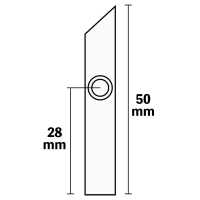 26013 Pargo De Hombro (Blanco)[Suministros De Artesanía] Trébol Subfoto