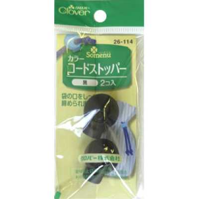 26114 Tope de cordón de color <Negro>