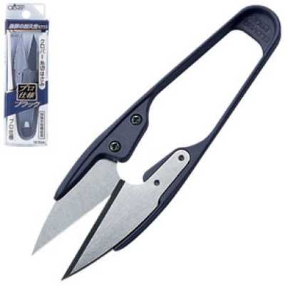 36401 Tijeras para hilos "Negro" de grado profesional (10,5 cm)