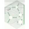 57995 Plantilla De Piezas <Hexágono>