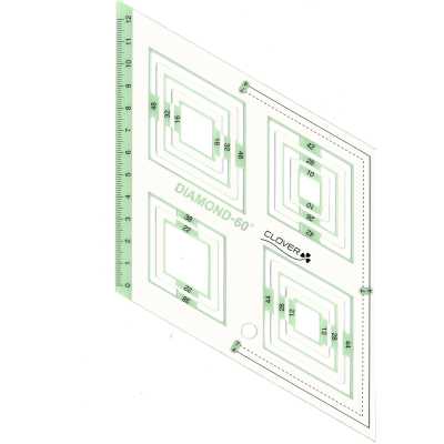 57996 Plantilla de pieza <Rombo 60°>