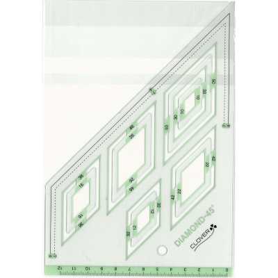 57997 Plantilla de pieza <Rombo 45°>