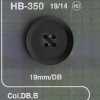 HB350 Botón de cuerno de búfalo real de 4 orificios