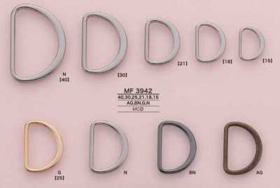 MF3942 Anilla D plana